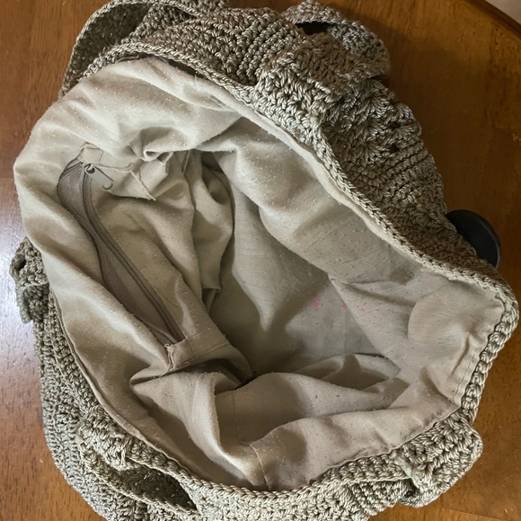 Vintage Crochet Shoulder Bag. GUC. - Picture 7 of 12